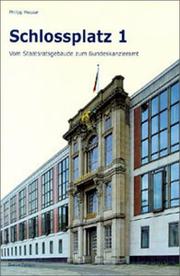 Cover of: Schlossplatz 1 by Philipp Meuser