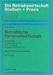 Betriebliche Personalwirtschaft by Udo Stopp