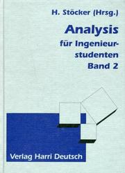 Cover of: Analysis für Ingenieurstudenten, 2 Bde., Bd.2