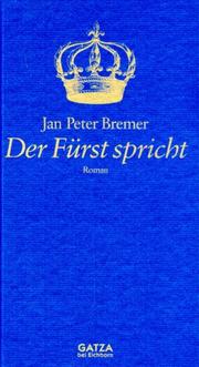 Cover of: Der Fürst spricht: Roman