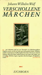 Cover of: Verschollene Märchen.