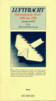 Cover of: Luftfracht: internationale Poesie 1940 bis 1990