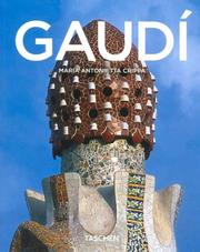 Cover of: Antoni Gaudi by Maria Antonietta Crippa