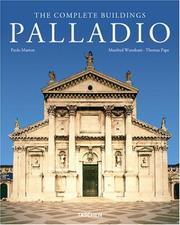 Cover of: Palladio - the Complete Buildings by Manfred Wundram, Thomas Pape, Paolo Marton