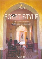 Egypt Style by Taschen Publishing, schaewen