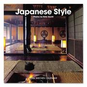 Cover of: Japanese Style 2008 Calendar (2008 Wall Calendar)