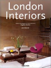 Cover of: London interiors =: Intérieurs de Londres