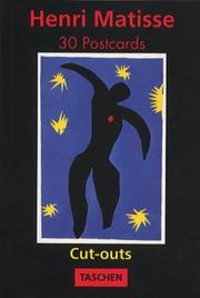 Cover of: Henri Matisse: Cut-Outs: 30 Postcards (Postcardbooks)