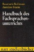 Cover of: Handbuch des Fachsprachenunterrichts by Rosemarie Buhlmann, Rosemarie Buhlmann