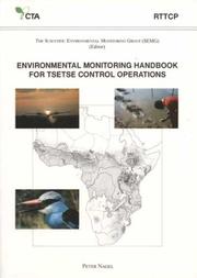 Cover of: Environmental monitoring handbook for tsetse control operations