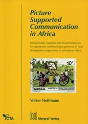 Cover of: Picture supported communication in Africa by Hoffmann, Volker, Hoffmann, Volker