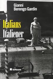 Cover of: Italians Italiener by Gianni Berengo-Gardin