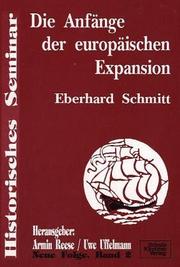 Cover of: Die Anfänge der europäischen Expansion