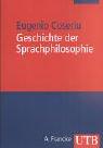 Cover of: Geschichte der Sprachphilosophie: von den Anfängen bis Rousseau
