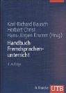 Cover of: Handbuch Fremdsprachenunterricht by Karl-Richard Bausch, Karl-Richard Bausch