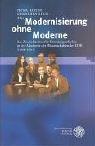 Cover of: Modernisierung ohne Moderne by herausgegeben von Petra Boden, Dorothea Böck.
