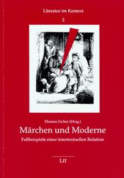 Cover of: Märchen und Moderne by Thomas Eicher (Hrsg.).