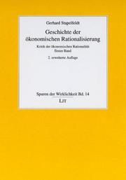 Cover of: Geschichte der ökonomischen Rationalisierung