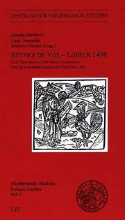 Reynke de Vos, Lübeck, 1498 by Amand Berteloot, Loek Geeraedts, Hubertus Menke