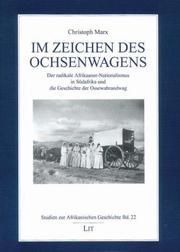 Im Zeichen des Ochsenwagens by Marx, Christoph.