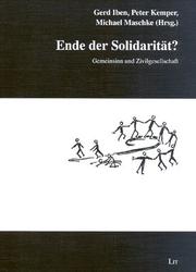 Cover of: Ende der Solidarität?: Gemeinsinn und Zivilgesellschaft