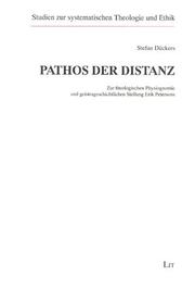 Pathos der Distanz by Stefan Dückers