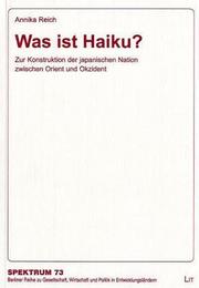Cover of: Was ist Haiku? by Annika Reich