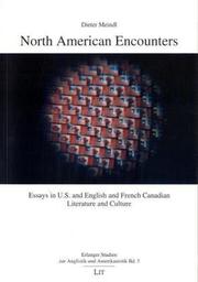 North American Encounters by Dieter Meindl
