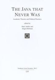 Cover of: Java that Never Was: Southeast Asian Dynamics, Vol. 2 (Southeast Asian Dynamics)