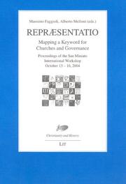 Cover of: Repraesentatio by 