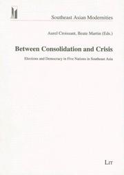 Cover of: Between Consolidation and Crisis by 