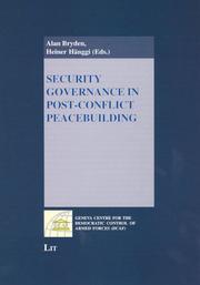 Cover of: Security Governance in Post-Conflict Peacebuilding