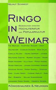 Cover of: Ringo in Weimar: Begegnungen zwischen Hochliteratur und Popularkultur