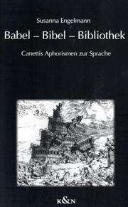 Front cover of Babel, Bibel, Bibliothek by Susanna Engelmann