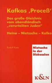 Cover of: Kafkas "Process" by Rudolf Kreis