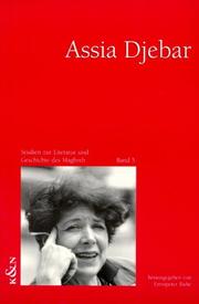 Cover of: Assia Djebar
