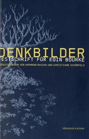 Cover of: Denkbilder--: Festschrift für Eoin Bourke