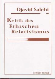 Cover of: Kritik des ethischen Relativismus