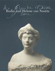 Cover of: Rodin und Helene von Nostitz by Christian Lenz