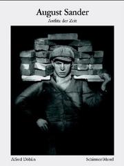 Cover of: Face of Our Time by August Sander