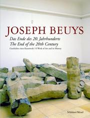 Cover of: Das Ende Des 20. Jahrhunderts/The End of the 20th Century by Joseph Beuys