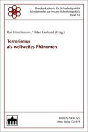 Cover of: Terrorismus als weltweites Phänomen