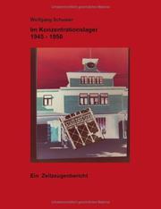 Cover of: Im Konzentrationslager 1945-1950 by Wolfgang Schuster