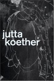 Cover of: Jutta Koether by Diedrich Diederichsen, Isabelle Graw, Martin Prinzhorn, Jutta Koether