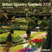 Cover of: British Country Gardens 2008 Calendar | 