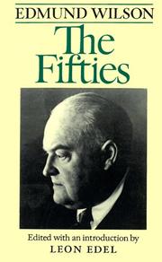 Cover of: The Fifties by Edmund Wilson