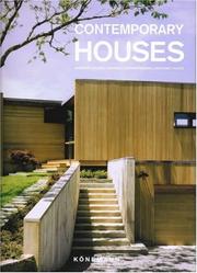 Cover of: Contemporary Houses