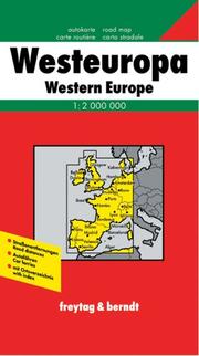 Cover of: Europe Western Ak 15 (Freytag-Berndt Autokarte)