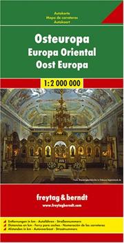 Cover of: Eastern Europe Ak 17 (Freytag-Berndt Autokarte)