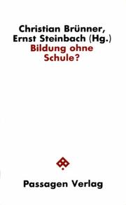 Cover of: Bildung ohne Schule?